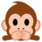 Speak-No-Evil Monkey emoji on HTC